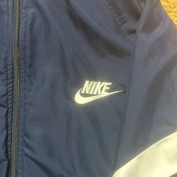 Vintage Nike Windbreaker Warm Up Jacket Size XL - Picture 2 of 4